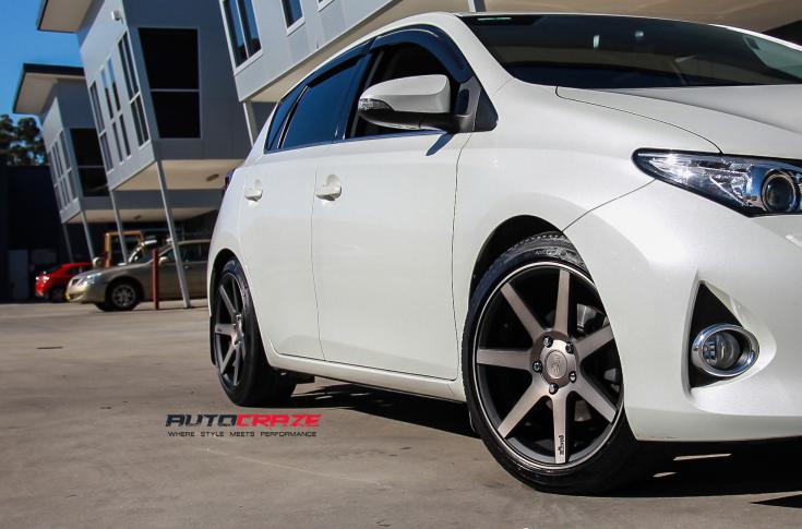 TOYOTA COROLLA VERONA MATTE BLACK TINTED FACE